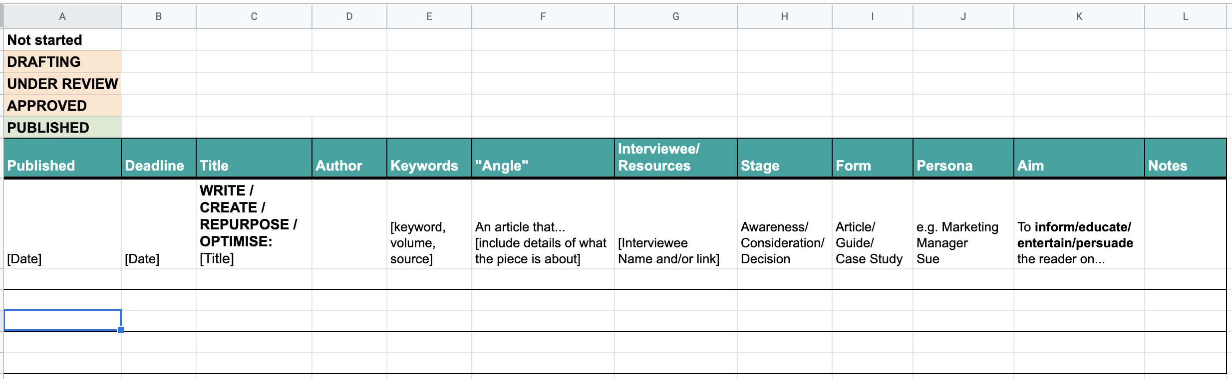 BabelQuest content calendar image