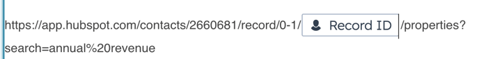 HubSpot Hack - Personalisation Tokens - Record ID
