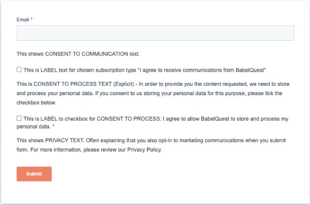 Data Management Compliance and HubSpot [GDPR Settings] | BabelQuest