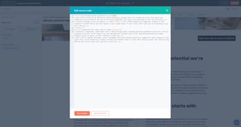 HubSpotCMS-editHTML