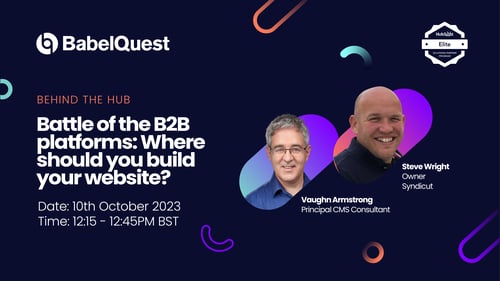 Battle of the B2B platforms: Where should you build your website? featured image