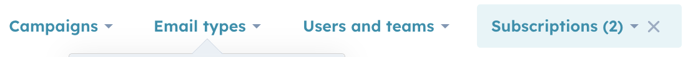 custom filters- email home page