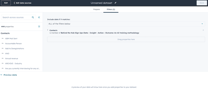 use in hack- lists datasets