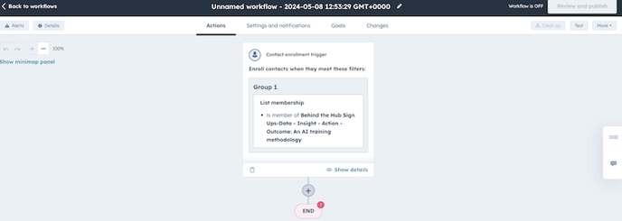 use in hack- lists workflows