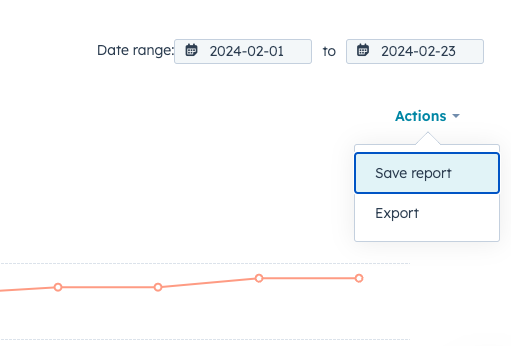 List performance report