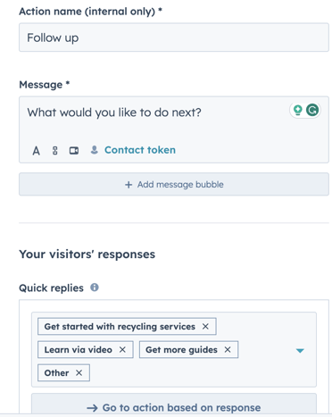 Conversations > Chatflows > Create chatflow