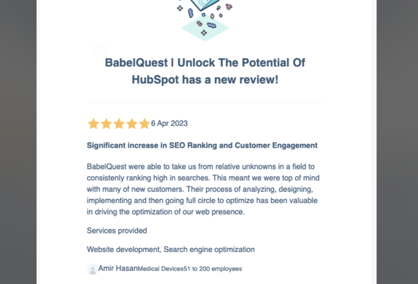 Hubspot review