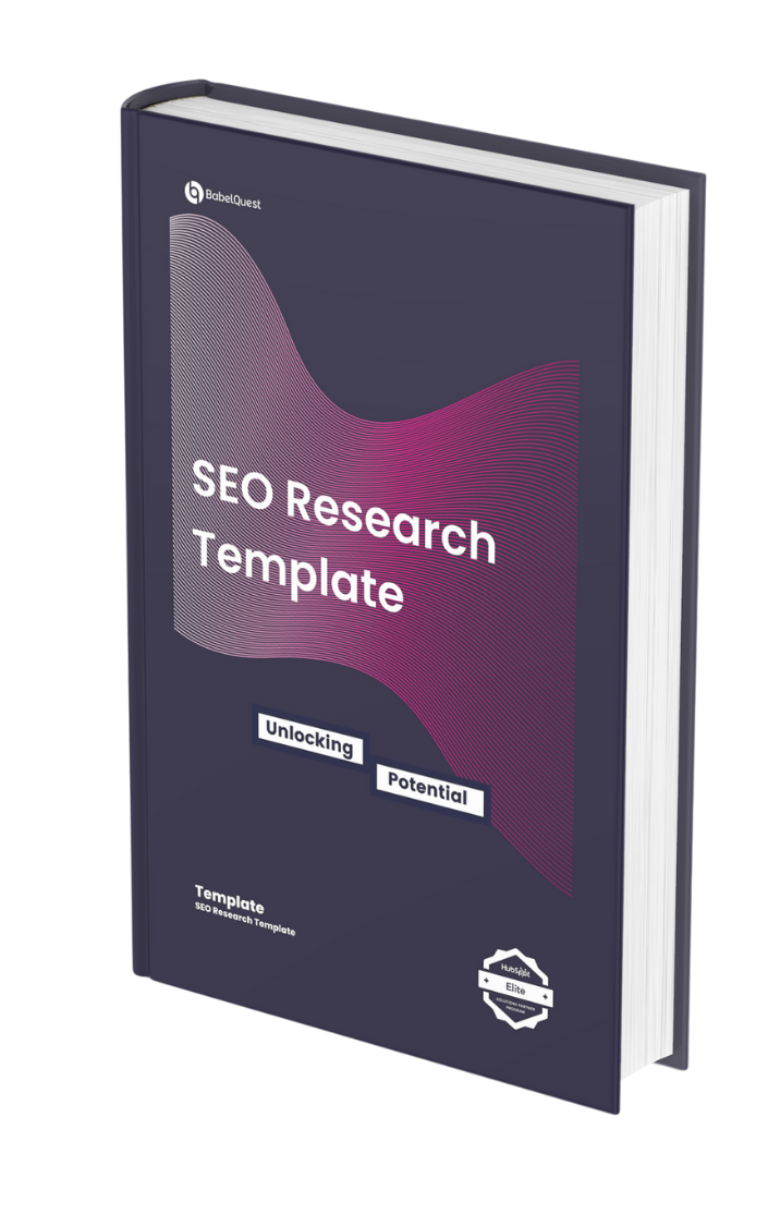 SEO Research Template 
