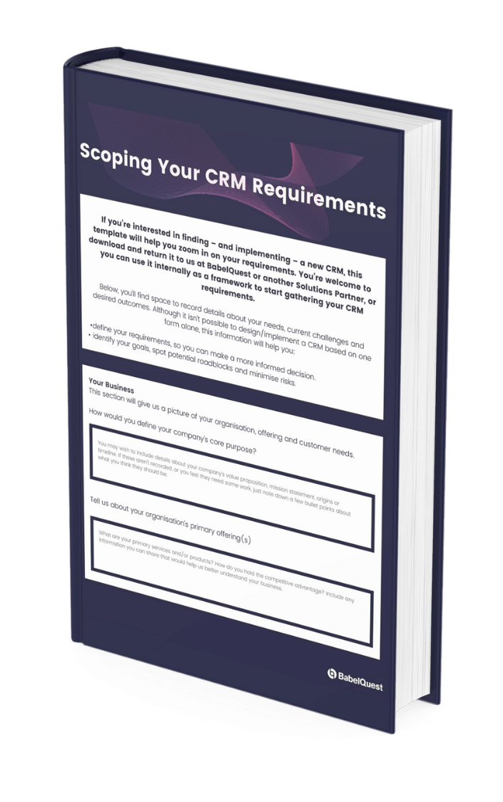 Scoping-CRM